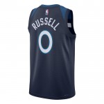 Maillot NBA Minnesota Timberwolves D Angelo Russell Nike 2022-23 Icon Edition Navy Swingman - Homme